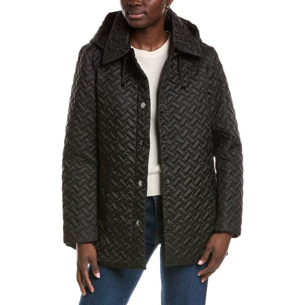 London Fog Womens  Medium Coat, Black